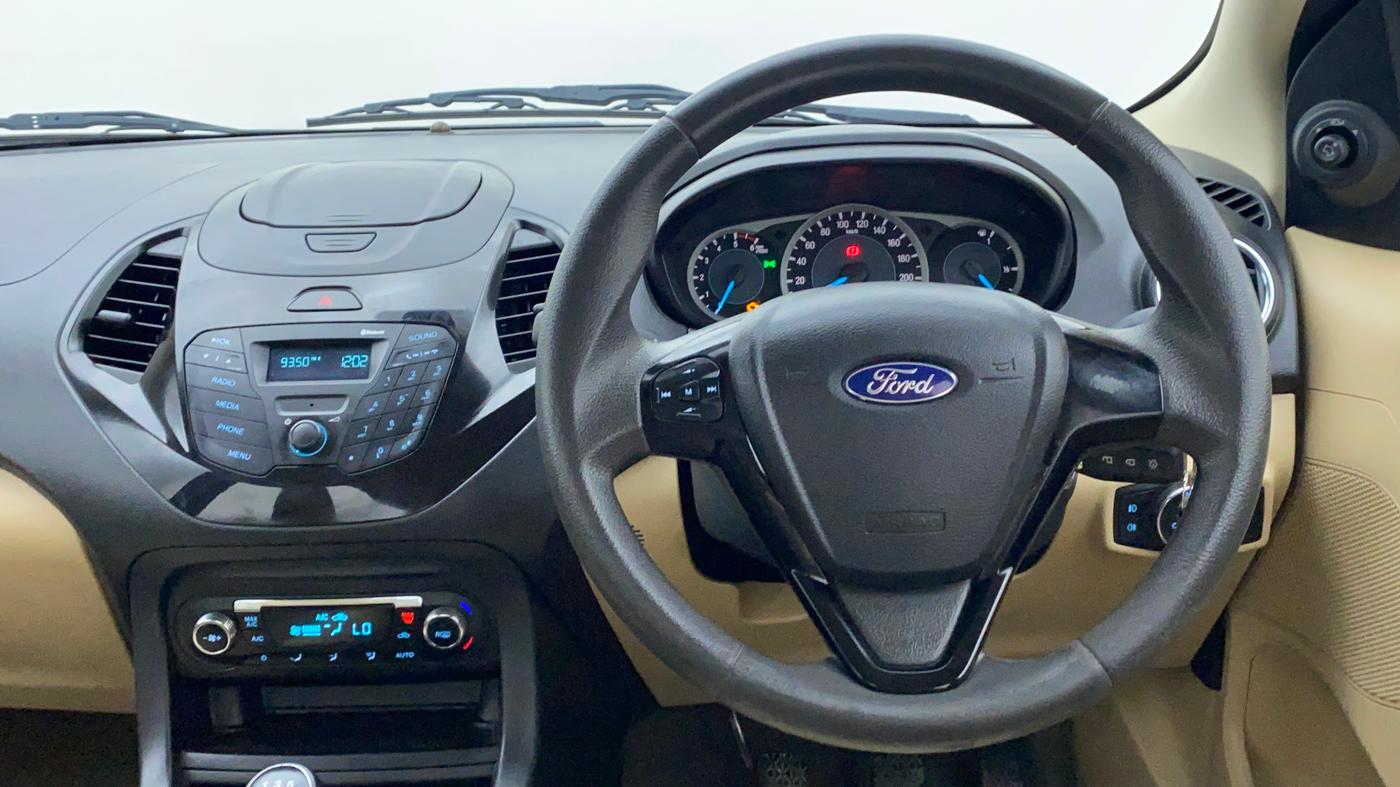 2017 Ford Figo Aspire 1.5 TITANIUM DIESEL, Diesel, Manual, 1,00,827 km, Steering Wheel Close-up