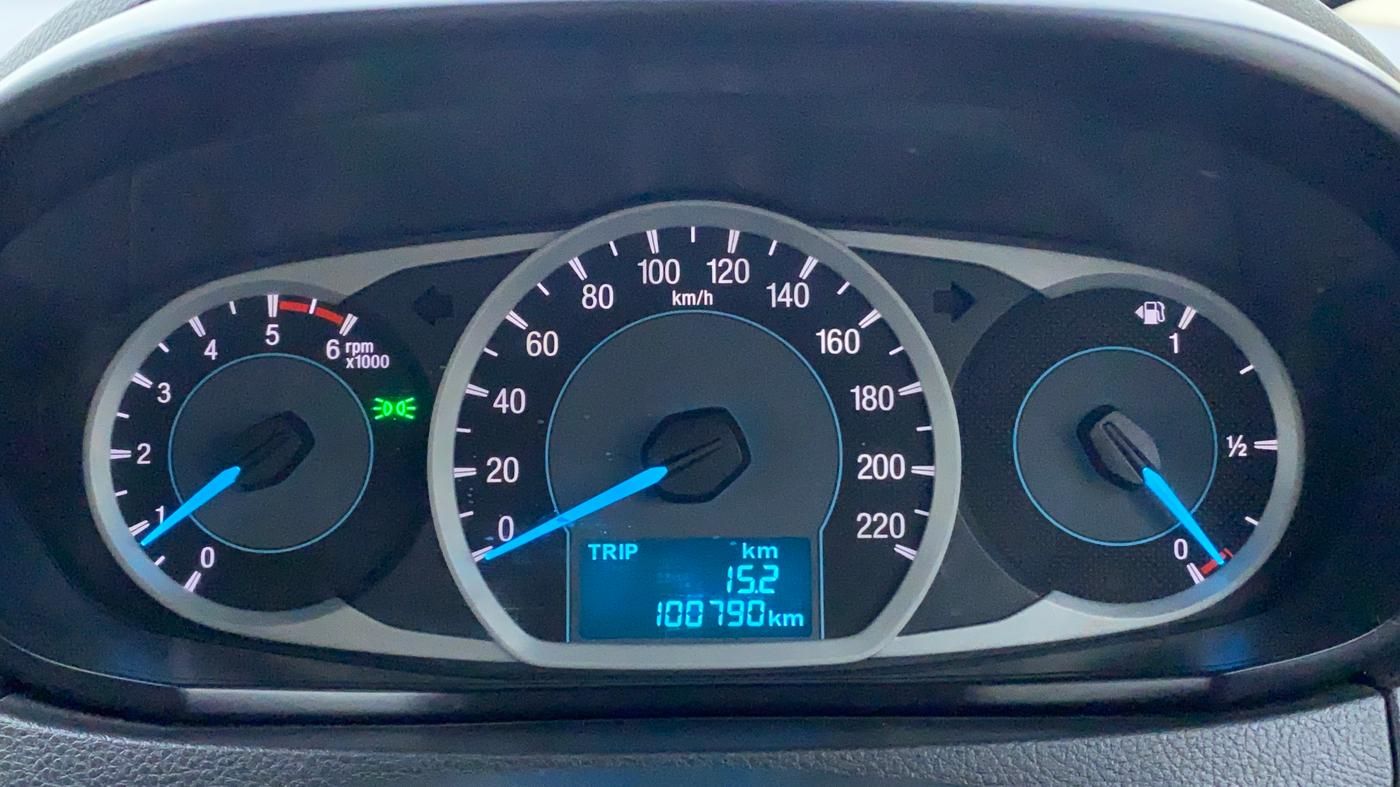 2017 Ford Figo Aspire 1.5 TITANIUM DIESEL, Diesel, Manual, 1,00,827 km, Odometer View