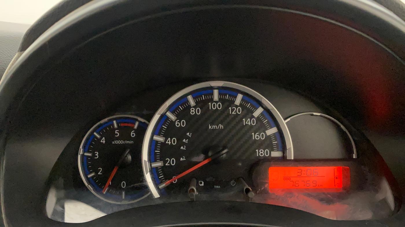 2020 Datsun Go Plus T(O), Petrol, Manual, 76,784 km, Odometer Image