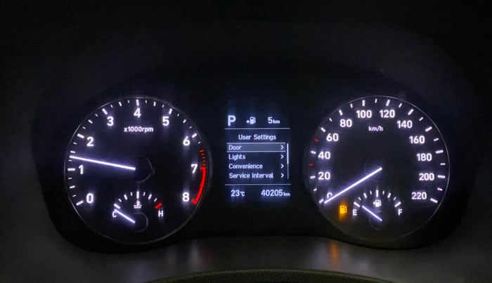 2019 Hyundai Verna 1.6 VTVT SX + AT, Petrol, Automatic, 40,204 km, Odometer Image