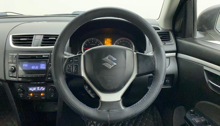 2015 Maruti Swift ZXI, Petrol, Manual, 47,908 km, Steering Wheel Close Up