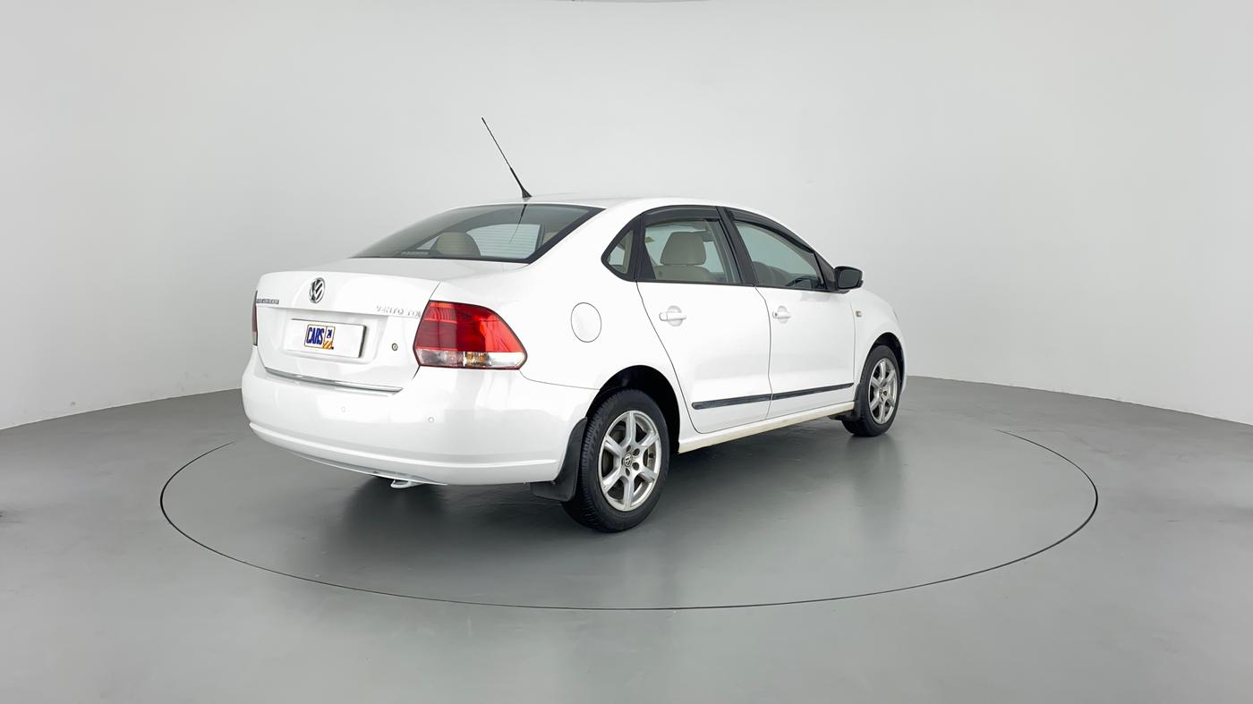 2013 Volkswagen Vento HIGHLINE DIESEL, Diesel, Manual, 75,680 km, Right Back Diagonal