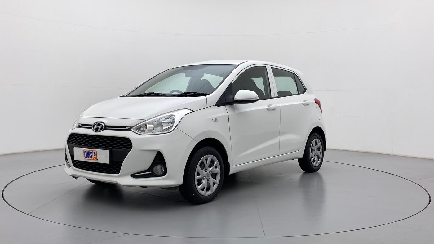2017 Hyundai Grand i10 MAGNA 1.2 KAPPA VTVT, Petrol, Manual, Left Front Diagonal