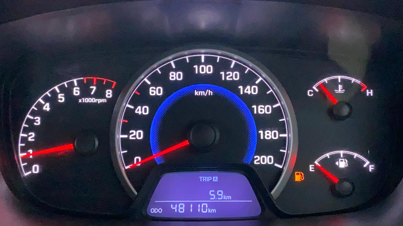 2014 Hyundai Grand i10 MAGNA 1.2 KAPPA VTVT, Petrol, Manual, 48,110 km, Odometer Image