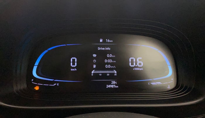 2022 Hyundai VENUE S(O) 1.2, Petrol, Manual, 24,974 km, Odometer Image