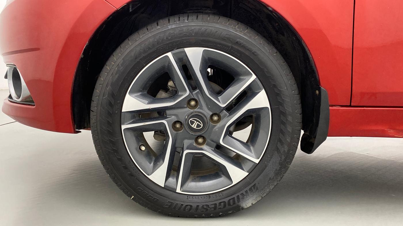 2017 Tata TIGOR XZ 1.2 REVOTRON OPT, Petrol, Manual, 60,815 km, Left Front Wheel