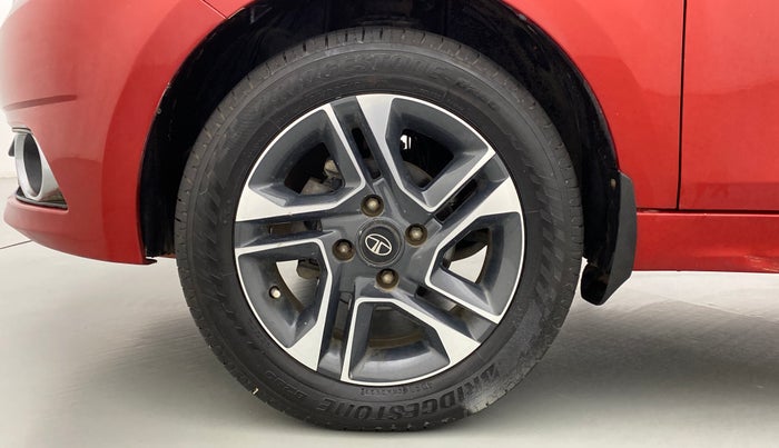 2017 Tata TIGOR XZ 1.2 REVOTRON OPT, Petrol, Manual, 60,815 km, Left Front Wheel