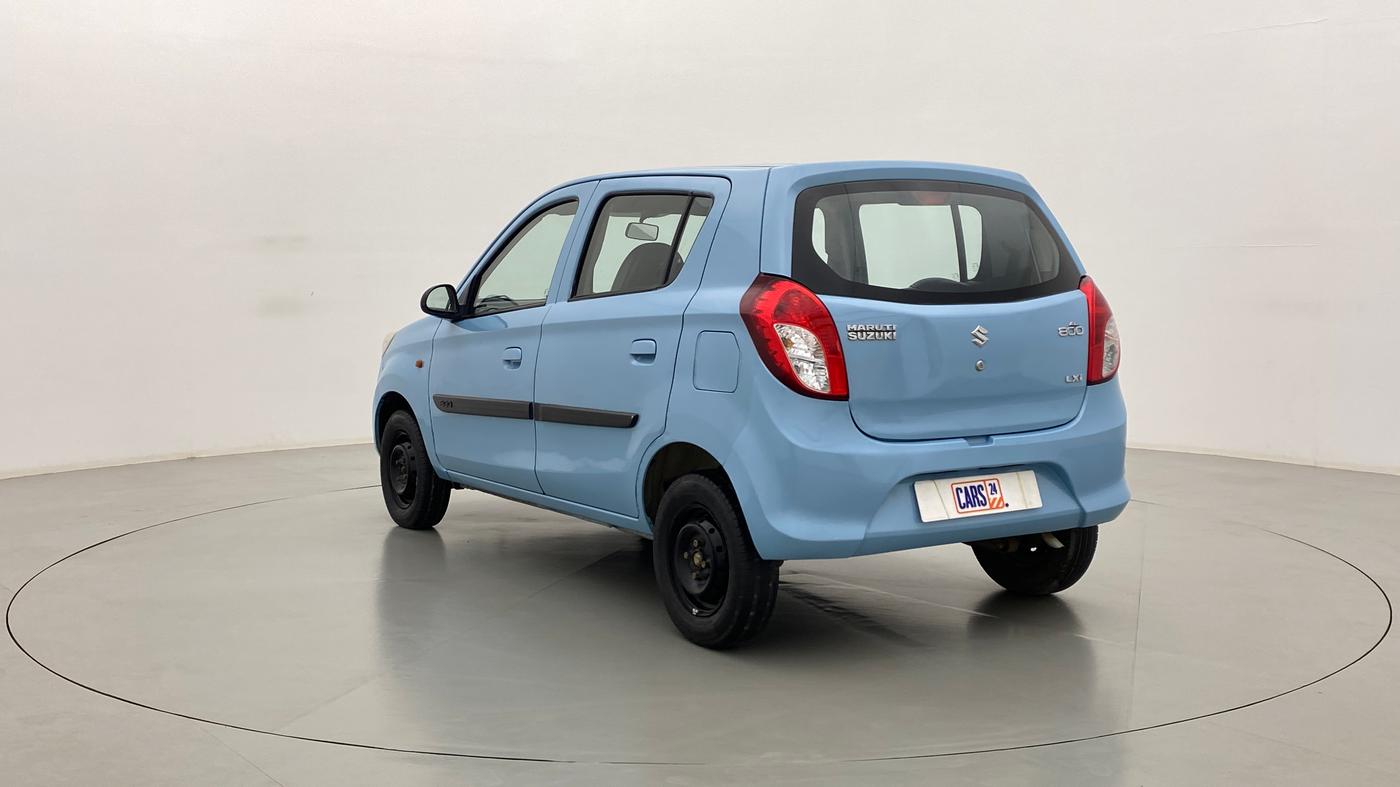 2012 Maruti Alto 800 LXI, Petrol, Manual, 64,098 km, Left Back Diagonal