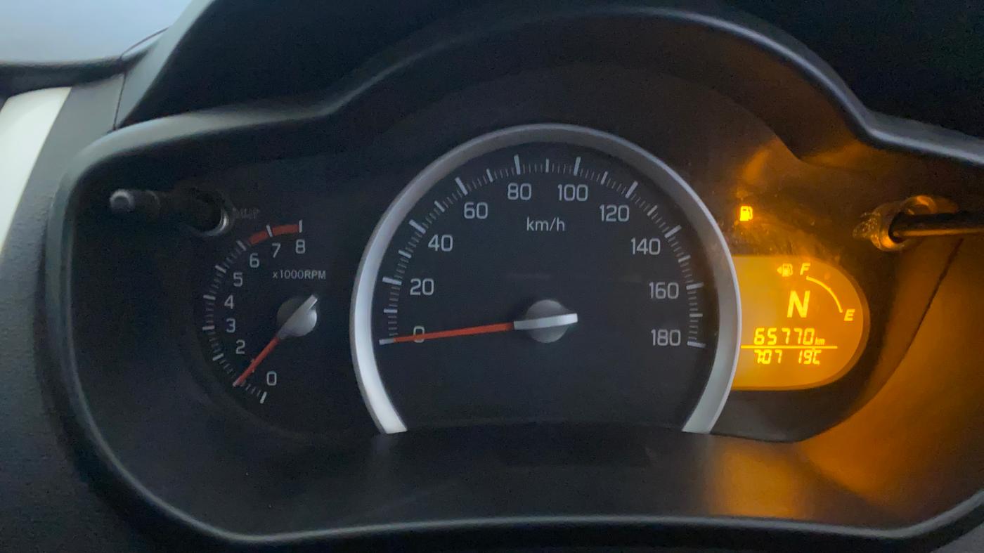2018 Maruti Celerio X VXI (O) AMT, Petrol, Automatic, 65,822 km, Odometer Image