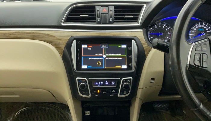 2018 Maruti Ciaz ALPHA  AT 1.5 SHVS PETROL, Petrol, Automatic, 60,904 km, Air Conditioner