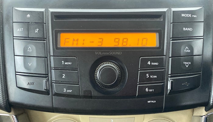2013 Maruti Swift Dzire VXI, Petrol, Manual, 57,434 km, Infotainment System