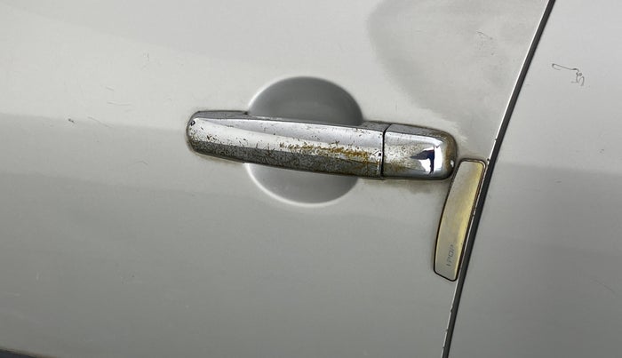 2013 Maruti Swift Dzire VXI, Petrol, Manual, 57,434 km, Front passenger door - Chrome on handle has slight discoularation