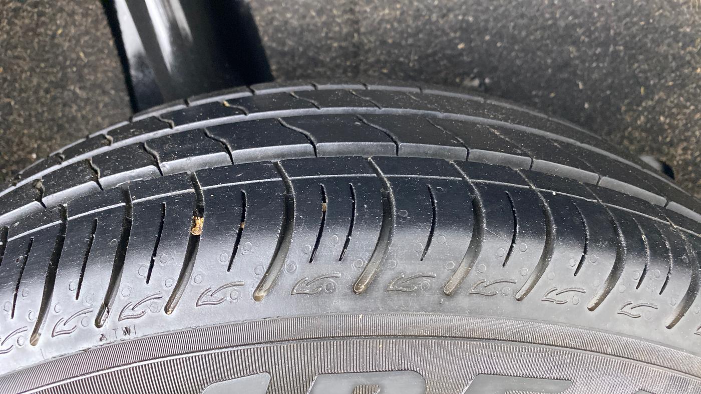 2021 Maruti Baleno DELTA PETROL 1.2, Petrol, Manual, 10,440 km, Right Rear Tyre Tread