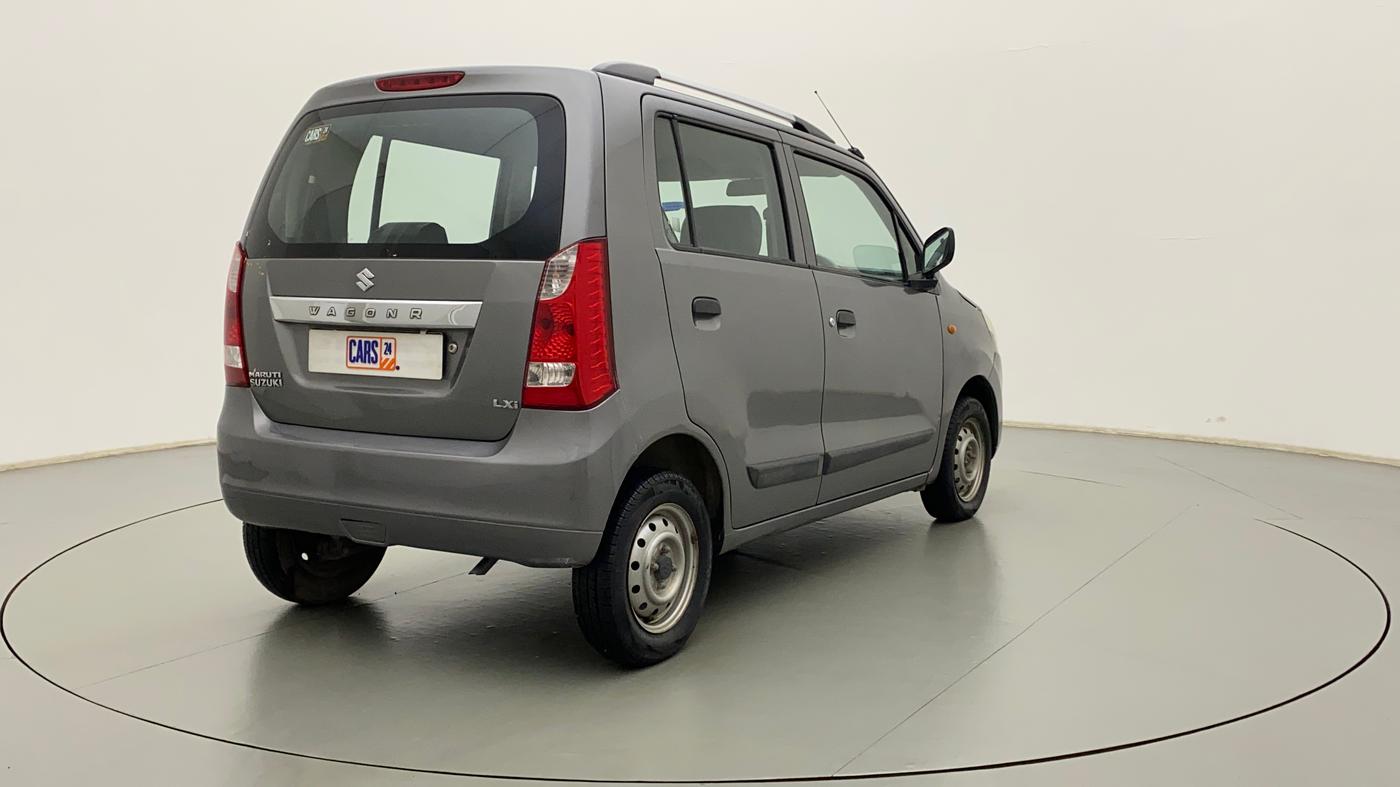 2010 Maruti Wagon R 1.0 LXI, Petrol, Manual, 80,982 km, Right Back Diagonal