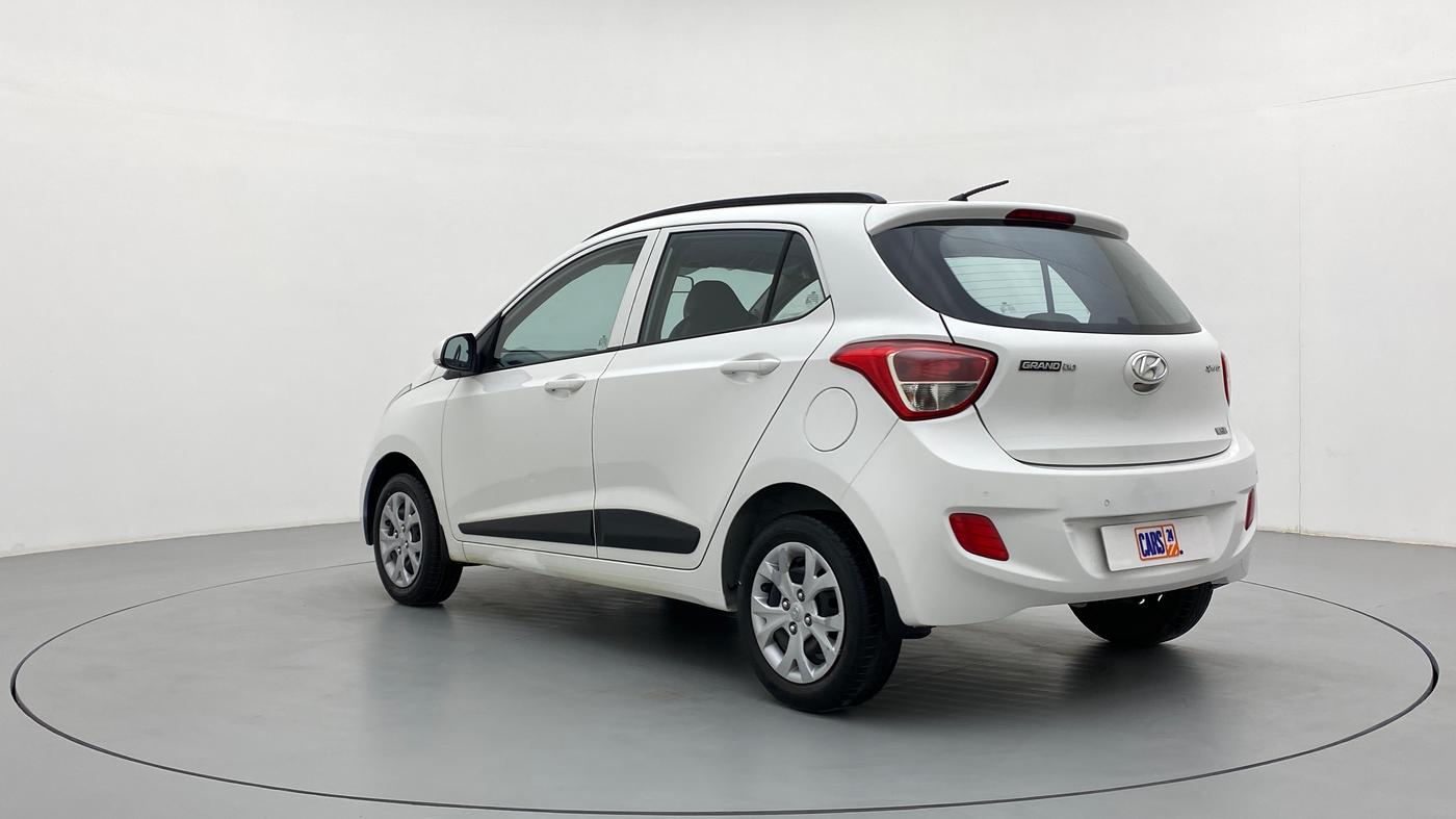 2016 Hyundai Grand i10 SPORTZ 1.2 KAPPA VTVT, Petrol, Manual, 29,227 km, Left Back Diagonal