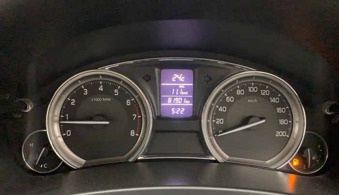 2017 Maruti Ciaz ZETA 1.4  MT PETROL, Petrol, Manual, 81,900 km, Odometer Image