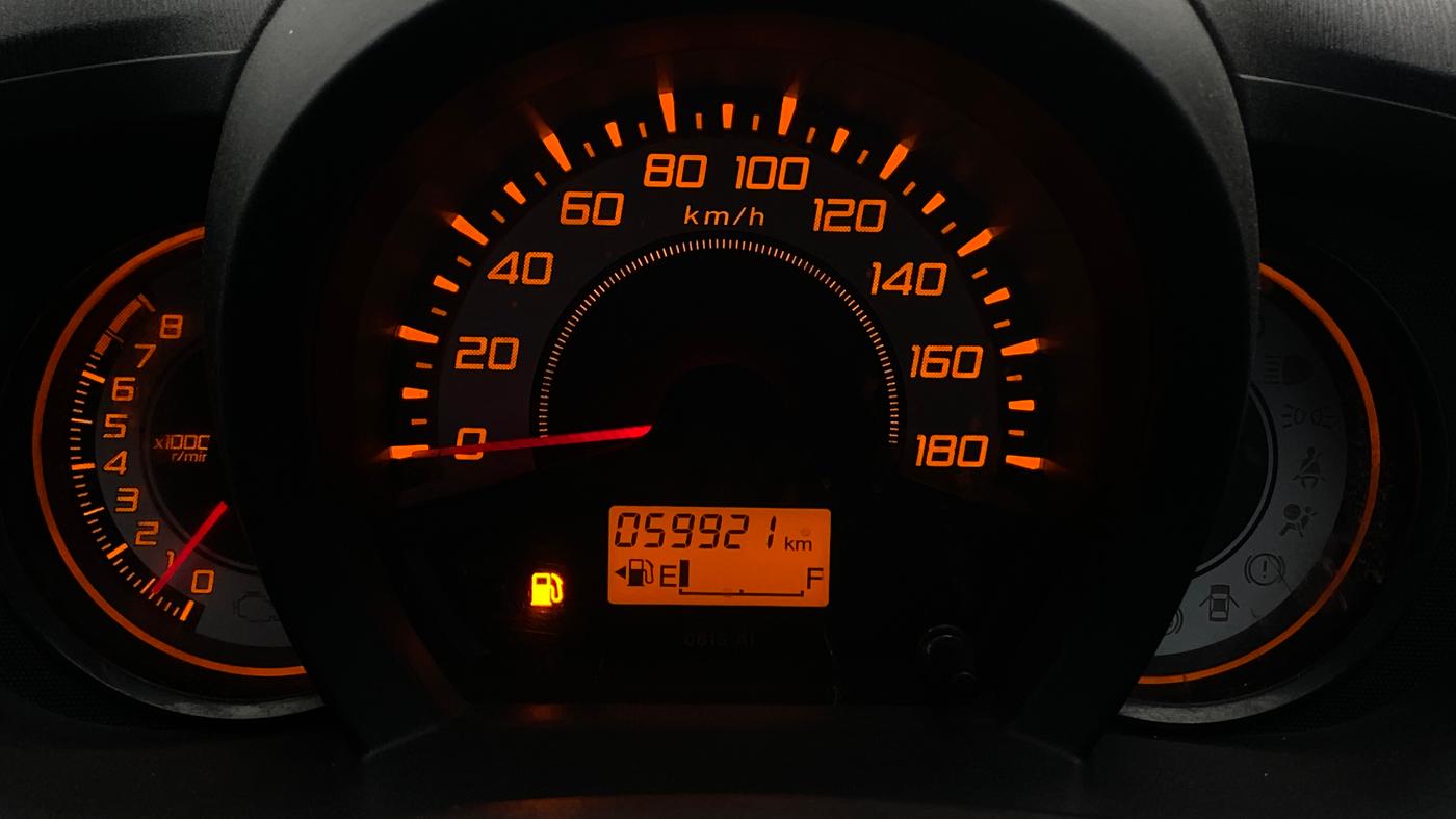2014 Honda Brio VX MT, Petrol, Manual, 59,917 km, Odometer Image