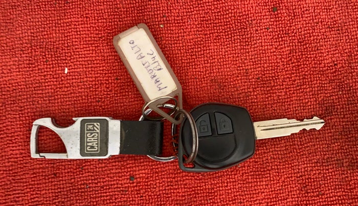 2020 Maruti Alto VXI, Petrol, Manual, 6,350 km, Key Close Up