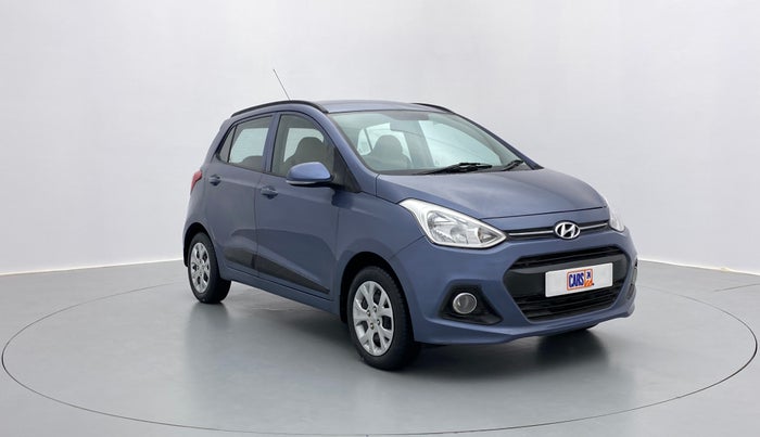 2016 Hyundai Grand i10 SPORTZ 1.2 KAPPA VTVT, Petrol, Manual, 12,089 km, Right Front Diagonal