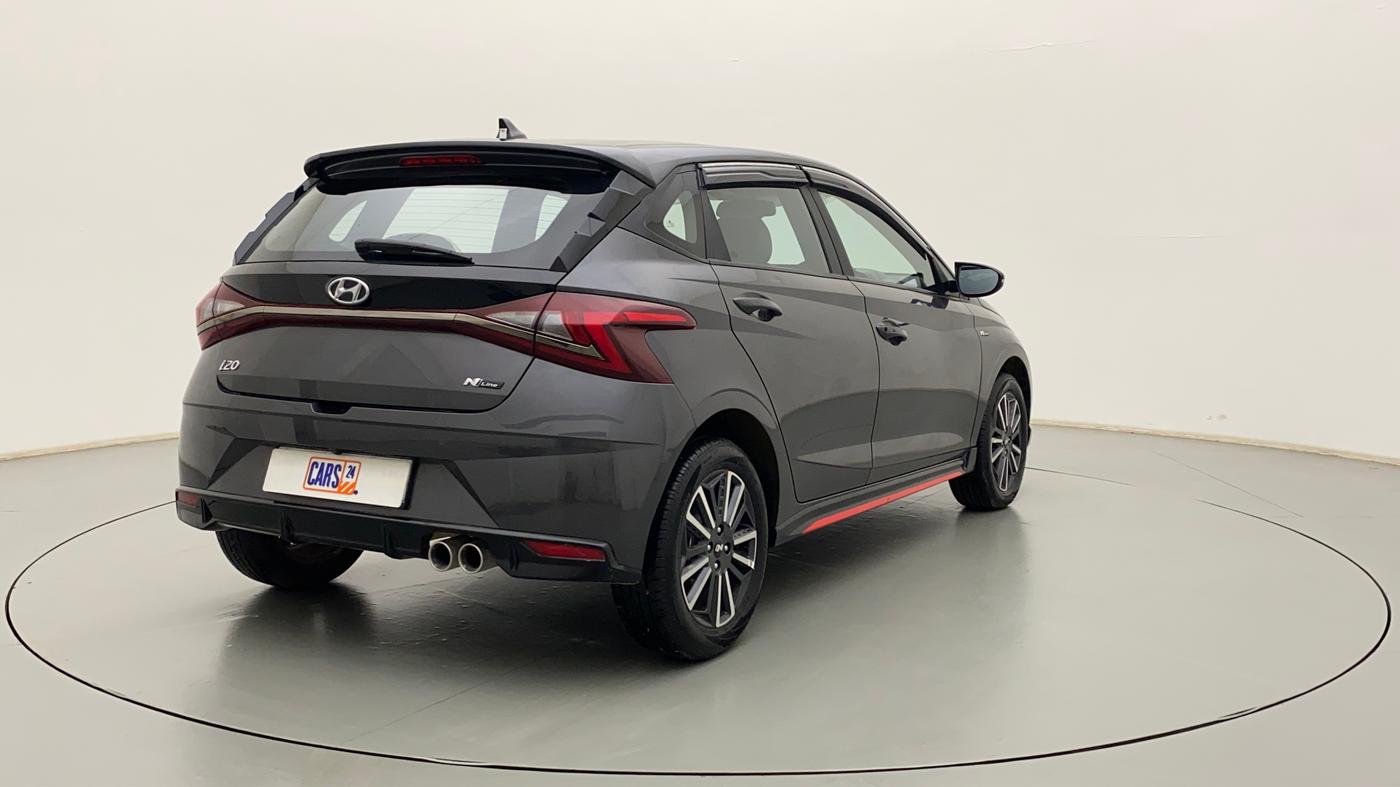 2023 Hyundai NEW I20 N LINE N8 1.0 TURBO GDI DCT, Petrol, Automatic, 3,379 km, Right Back Diagonal