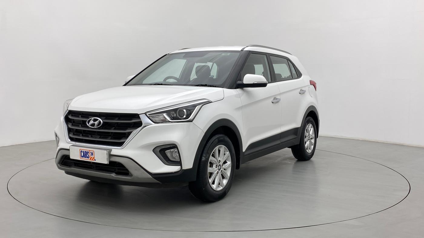 2019 Hyundai Creta 1.6 SX VTVT, Petrol, Manual, 80,066 km, Left Front Diagonal
