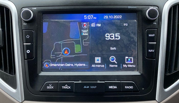 2019 Hyundai Creta 1.6 SX VTVT, Petrol, Manual, 80,066 km, Infotainment System