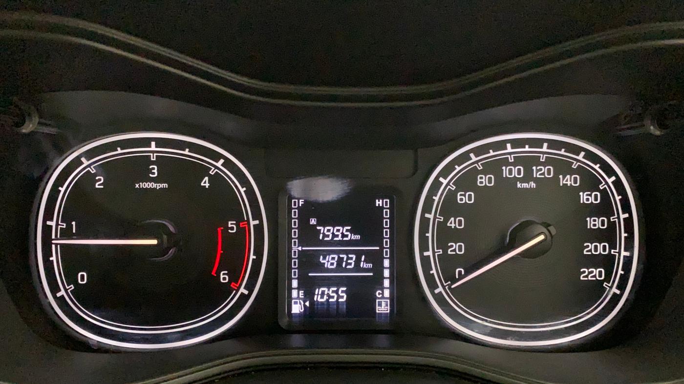2017 Maruti Vitara Brezza LDI (O), Diesel, Manual, 48,826 km, Odometer Image