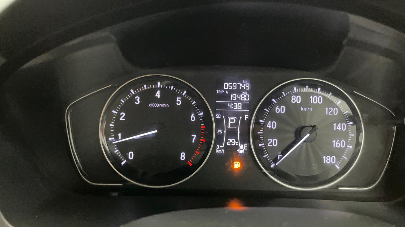 2021 Honda Amaze 1.2L I-VTEC VX CVT, Petrol, Automatic, 59,750 km, Odometer Image