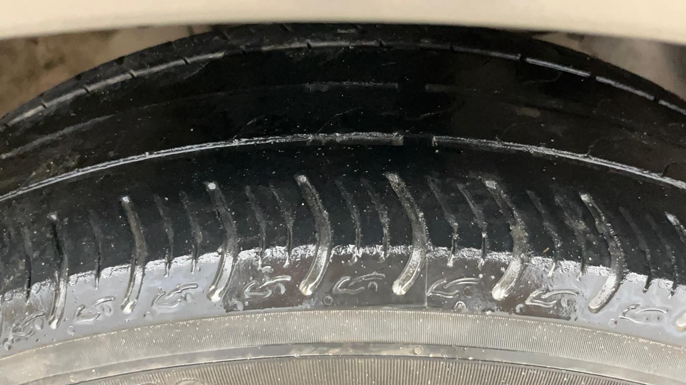 2021 Honda Amaze 1.2L I-VTEC VX CVT, Petrol, Automatic, 59,750 km, Right Front Tyre Tread
