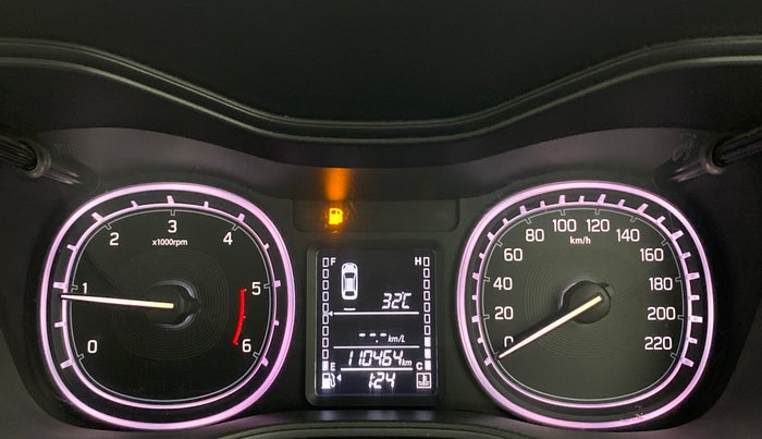 2016 Maruti Vitara Brezza ZDI, Diesel, Manual, 1,10,464 km, Odometer Image