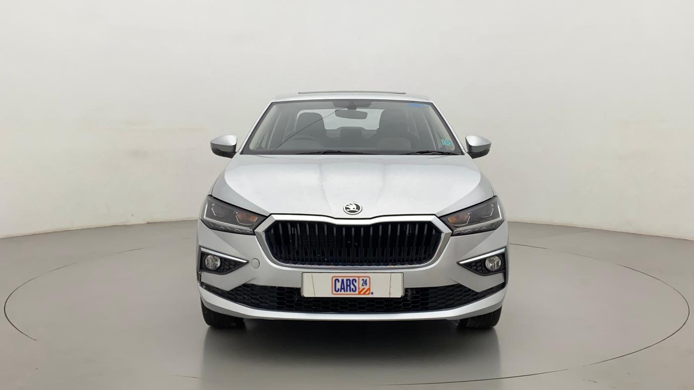 2022 Skoda SLAVIA STYLE 1.0 TSI AT, Petrol, Automatic, 2,986 km, Front
