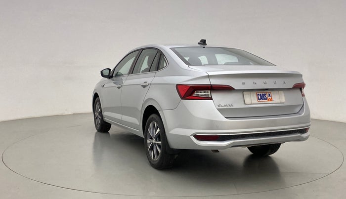 2022 Skoda SLAVIA STYLE 1.0 TSI AT, Petrol, Automatic, 2,986 km, Left Back Diagonal