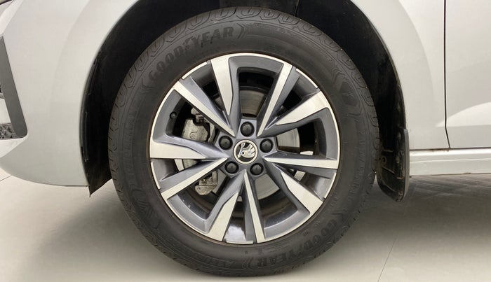 2022 Skoda SLAVIA STYLE 1.0 TSI AT, Petrol, Automatic, 2,986 km, Left Front Wheel