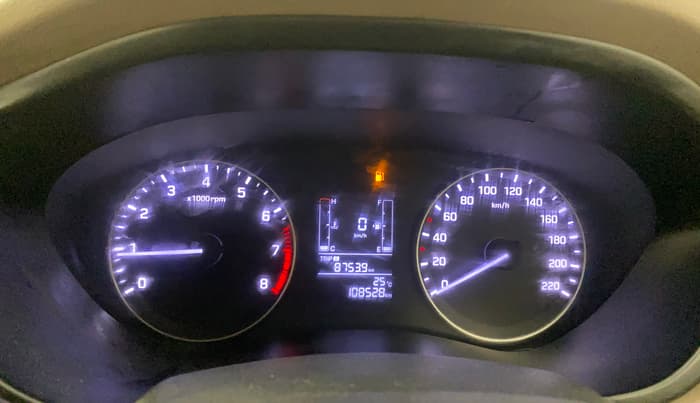 2017 Hyundai Elite i20 ASTA 1.2, Petrol, Manual, 1,08,528 km, Odometer Image
