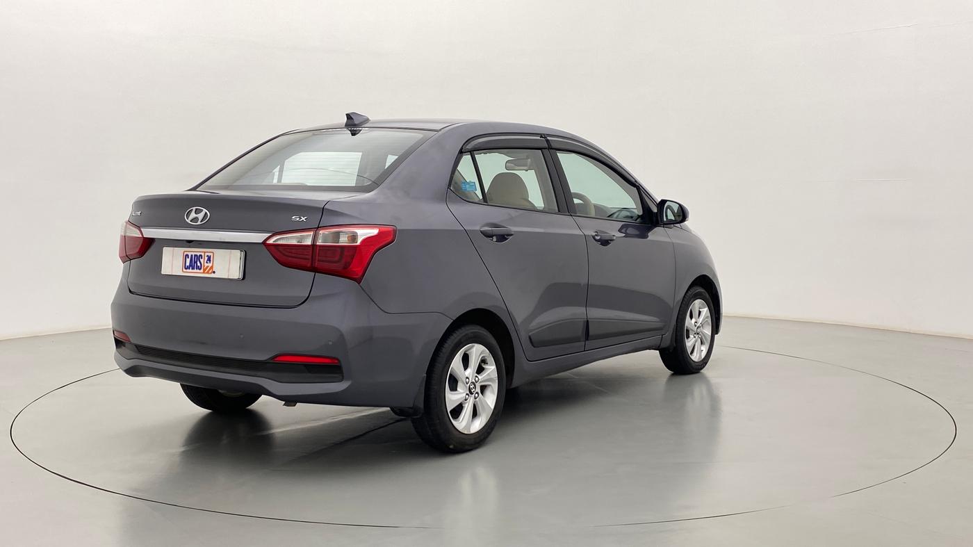2017 Hyundai Xcent SX 1.2, Petrol, Manual, 18,349 km, Right Back Diagonal