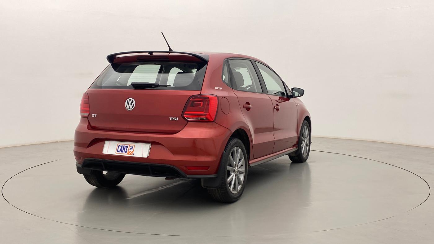 2019 Volkswagen Polo GT TSI 1.2 PETROL AT, Petrol, Automatic, 75,844 km, Right Back Diagonal