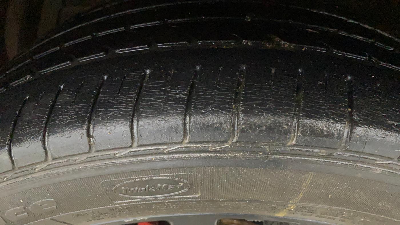 2020 Maruti Ciaz S 1.5 MT PETROL, Petrol, Manual, 48,963 km, Left Front Tyre Tread