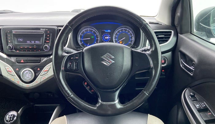 2017 Maruti Baleno ZETA 1.2 K12, Petrol, Manual, 43,508 km, Steering Wheel Close Up