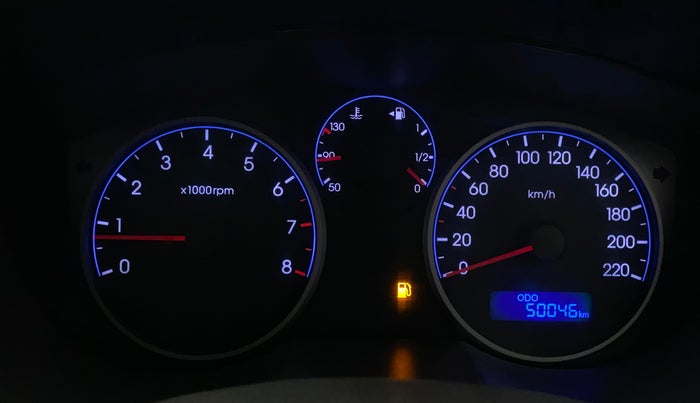 2011 Hyundai i20 SPORTZ (O) 1.2, Petrol, Manual, 50,046 km, Odometer Image