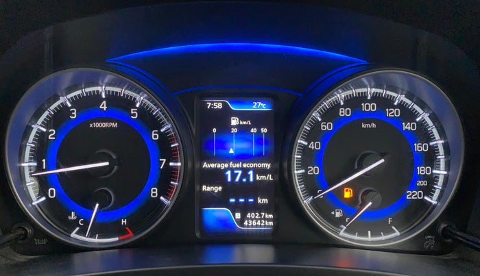 2019 Maruti Baleno ZETA PETROL 1.2, Petrol, Manual, 43,632 km, Odometer Image