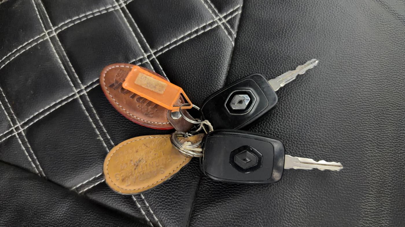 2019 Renault TRIBER RXT, Petrol, Manual, 78,680 km, Key Close Up