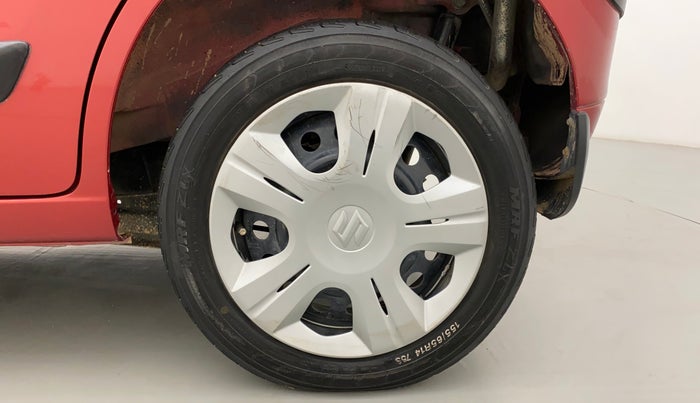 2016 Maruti Wagon R 1.0 VXI, Petrol, Manual, 55,768 km, Left Rear Wheel