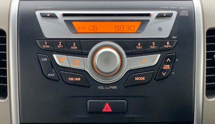 2016 Maruti Wagon R 1.0 VXI, Petrol, Manual, 55,768 km, Infotainment System