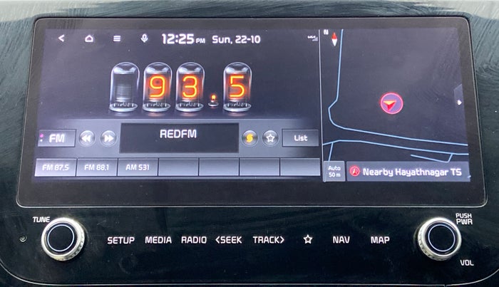 2022 KIA CARENS LUXURY PLUS 1.5 DIESEL AT 6 STR, Diesel, Automatic, 67,656 km, Touchscreen Infotainment System