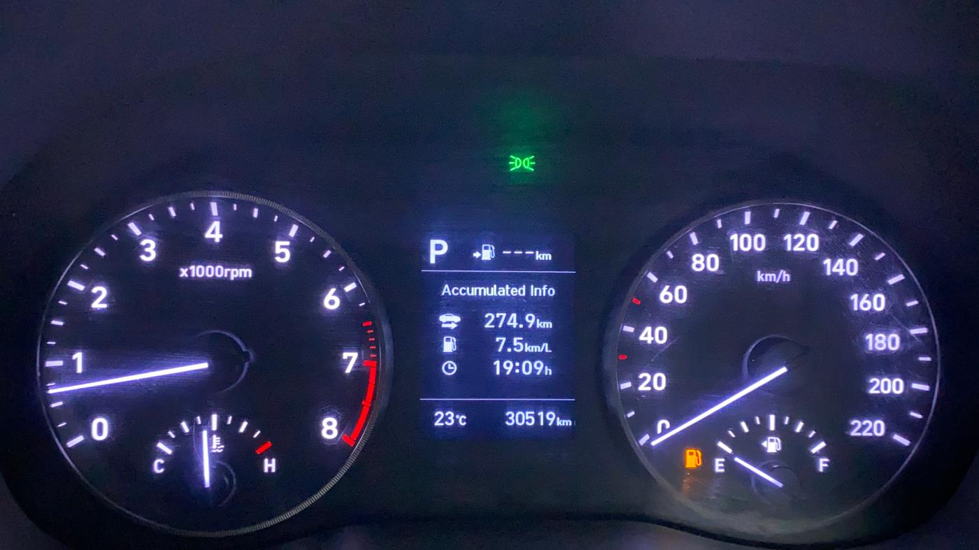 2018 Hyundai Verna 1.6 VTVT SX (O) AT, Petrol, Automatic, 30,613 km, Odometer Image