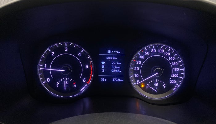 2019 Hyundai VENUE SX(O) 1.4 CRDI, Diesel, Manual, 67,145 km, Odometer Image