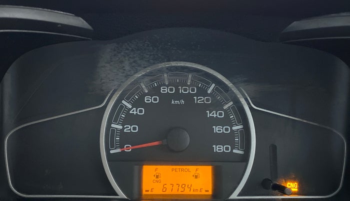 2021 Maruti Alto LXI CNG, CNG, Manual, 67,892 km, Odometer Image