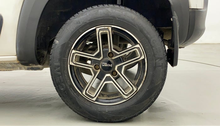 2017 Renault Kwid RXT 0.8, CNG, Manual, 76,809 km, Left Rear Wheel