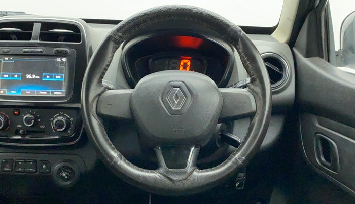 2017 Renault Kwid RXT 0.8, CNG, Manual, 76,809 km, Steering Wheel Close Up