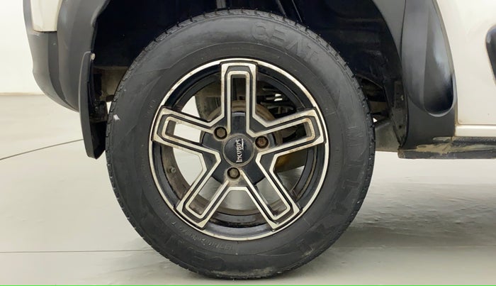 2017 Renault Kwid RXT 0.8, CNG, Manual, 76,809 km, Right Rear Wheel